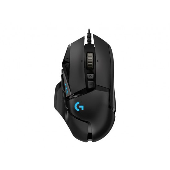 Logitech G502 HERO optikai egér fekete USB (910-005470)