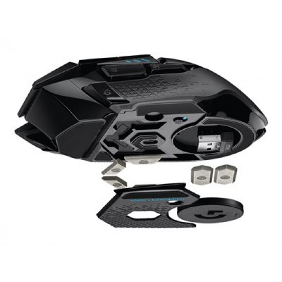 Logitech G502 HERO optikai egér fekete USB (910-005470)