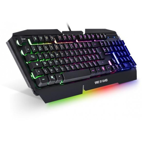 Spirit Of Gamer PRO-K5 Gaming billentyűzet fekete (CLA-PK5)