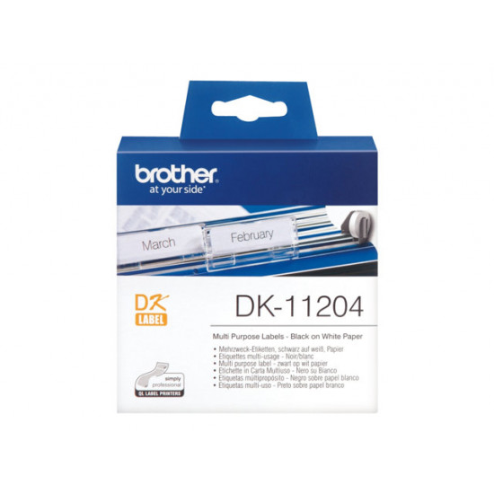 Brother P-touch DK-11204 címke