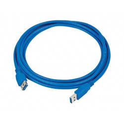Gembird Cablexpert USB 3.0 Type-A hosszabbító kábel, 1.8m, kék (CCP-USB3-AMAF-6)