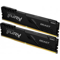 Kingston Fury Beast 16GB 3200MHz CL16 DDR4 memória (2x8GB) (KF432C16BBK2/16)