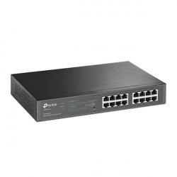 TPLINK TL-SG1016PE TP-Link TL-SG1016PE 16-port Gigabit Rack mount Switch Easy Smart with 8-port PoE