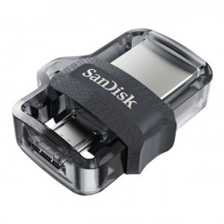 SANDISK Pendrive 173385, MOBIL MEMÓRIA DUAL DRIVE m3.0, 64GB, 150MB/s