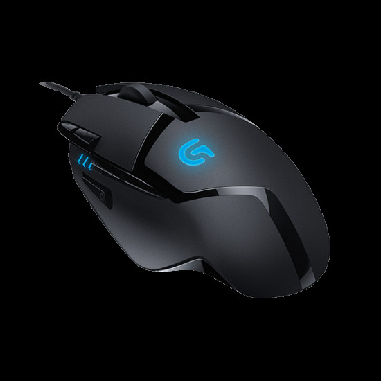 Logitech G402 Hyperion Fury optikai egér fekete USB (910-004067)