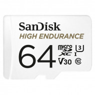 SANDISK HIGH ENDURANCE 64G MICRO SDXC KÁRTYAB, 100 MB/S, C10, U3, V30 Memóriakártya 183566