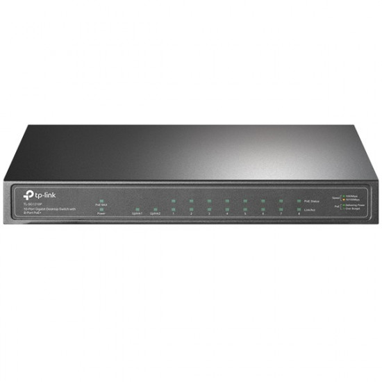 TP-Link TL-SG1210P 8 portos PoE+ switch TP-Link TL-SG1210P 8 portos PoE+ switch