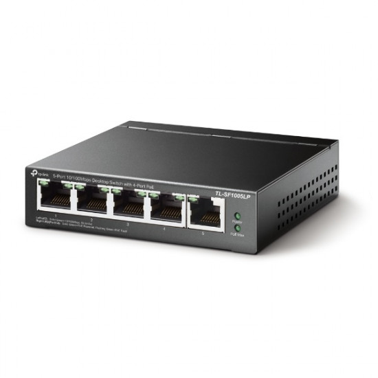 TP-Link TL-SF1005LP 10/100Mbps 5 portos PoE switch