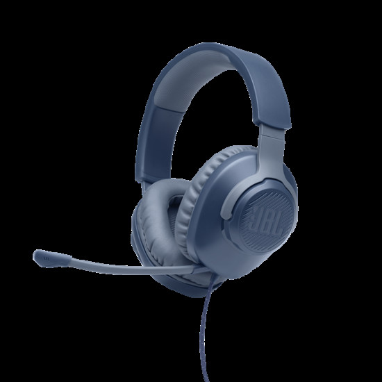 JBL Quantum 100 gamer headset kék (JBLQUANTUM100BLU)