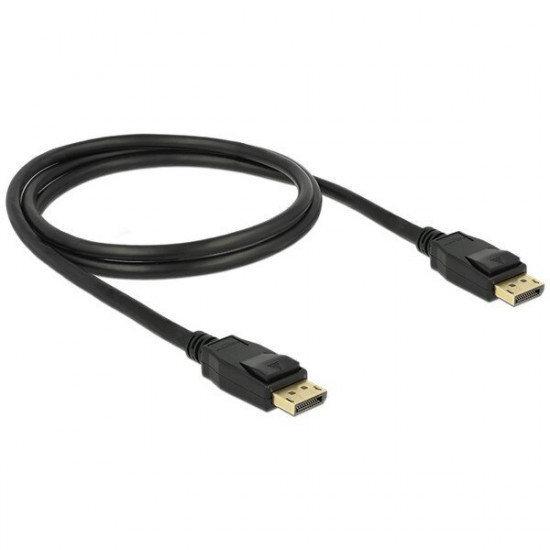 BLACKBIRD Displayport 1.2 apa - apa Összekötő kábel, 4K, 60Hz, 1.5m (BH1320)