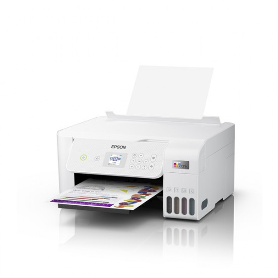 EPSON Tintasugaras nyomtató - EcoTank L3266 (A4, MFP, színes, 5760x1440 DPI, 33 lap/perc, USB/Wifi (C11CJ66412)