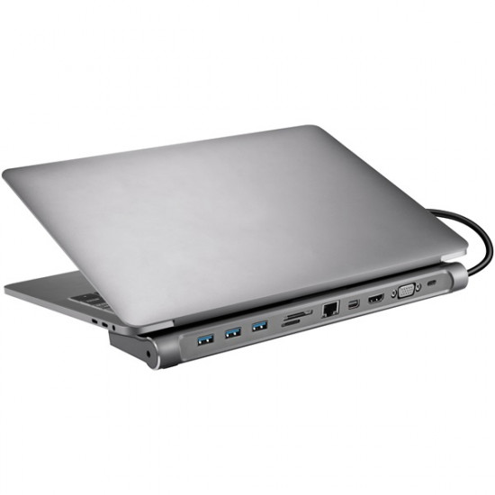 SANDBERG USB-C tartozék, USB-C All-in-1 Docking Station (136-23) SANDBERG USB-C tartozék, USB-C All-in-1 Docking Station (136-23)