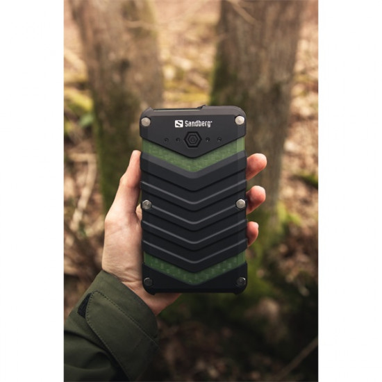 SANDBERG Hordozható akkumulátor, Survivor Powerbank 20100 SANDBERG Hordozható akkumulátor, Survivor Powerbank 20100