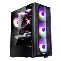 ZALMAN N4  midi fekete RGB számítógépház