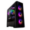 ZALMAN Ház Midi ATX N5 TF Tápegység nélkül, Fekete RGB ZALMAN Ház Midi ATX N5 TF Tápegység nélkül, Fekete RGB