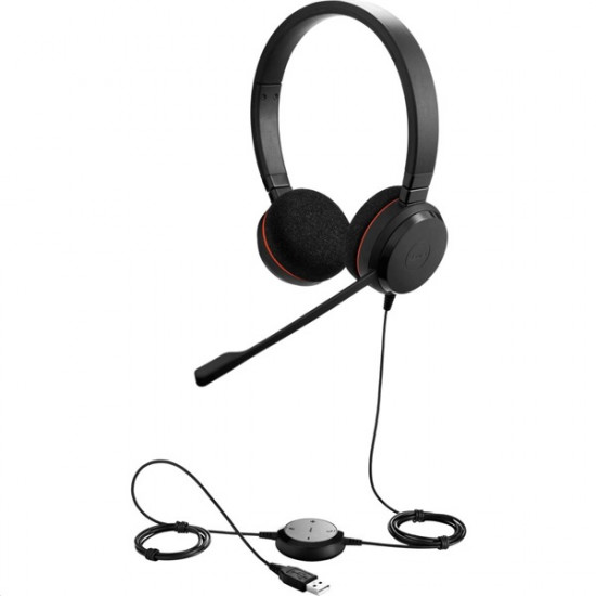 Jabra Evolve 20 UC fejhallgató fekete (4999-829-209) Jabra Evolve 20 UC fejhallgató fekete (4999-829-209)