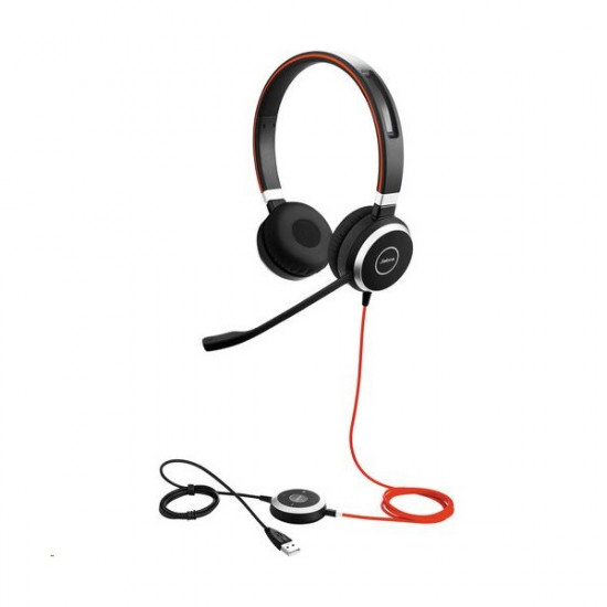 Jabra EVOLVE 40 UC Stereo USB/3.5 mm audio headset  (6399-829-209)