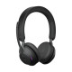 JABRA Evolve2 65 UC Stereo USB-C Bluetooth Vezeték Nélküli Mikrofonos fejhallgató - fekete (26599-989-899)