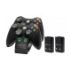 Venom Xbox 360 dupla töltőállomás akkumulátorokkal fekete (VS2891)