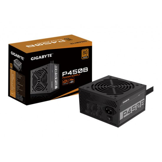 Gigabyte P450B 450W tápegység fekete (GP-P450B)