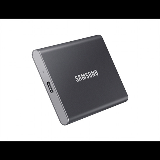 SAMSUNG Portable SSD T7 2TB extern USB 3.2 Gen 2 indigo titan grey