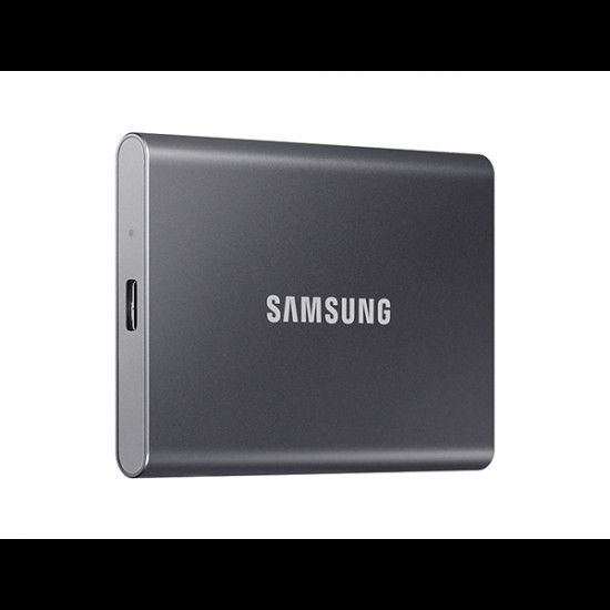 SAMSUNG Portable SSD T7 2TB extern USB 3.2 Gen 2 indigo titan grey