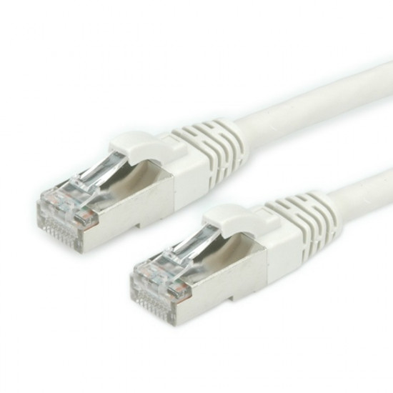 Roline STP/FTP CAT7 patch kábel 2m szürke  (21.15.0852-100)