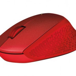 Logitech M330 SILENT PLUS vezeték nélküli optikai egér piros (910-004911)
