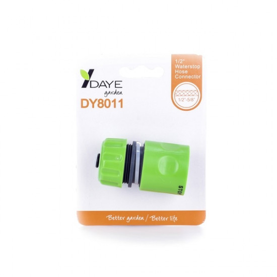 Daye 1/2'' prémium tömlőcsatlakozó vízmegállító rendszerrel (DY8011DL)