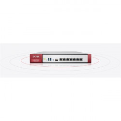 ZYXEL Tűzfal 7xLAN/WAN/DMZ (1000Mbps) 2xUSB 3.0 + 1konzol port, USGFLEX500-EU0101F