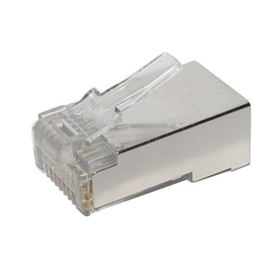 Rülstein RJ45 8P8C árnyékolt 100 db csatlakozó (05267)