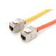 DIGITUS CAT6A árnyékolt szerszám nélkül szerelhető Keystone Jack (DN-93615)