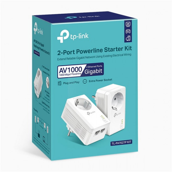 TP-Link TL-PA7027P KIT Gigabit Powerline adapter kit