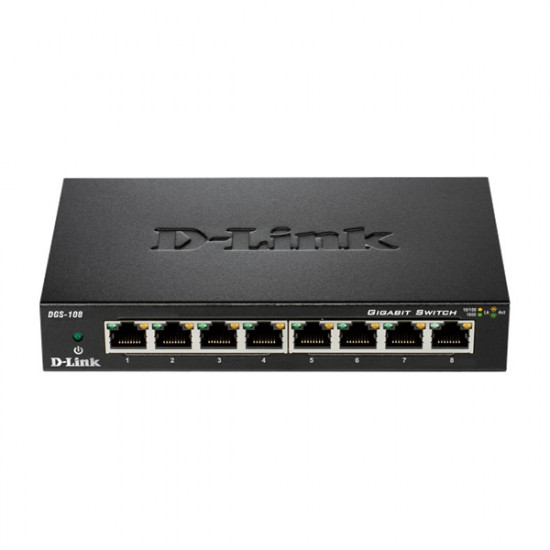 D-Link DGS-108/E 8 port Gigabit switch