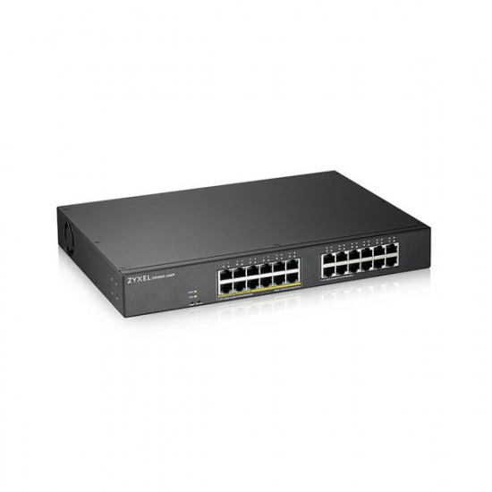 ZyXel GS1900-24EP 24-Portos GbE Smart Managed Switch (GS1900-24EP-EU0101F)