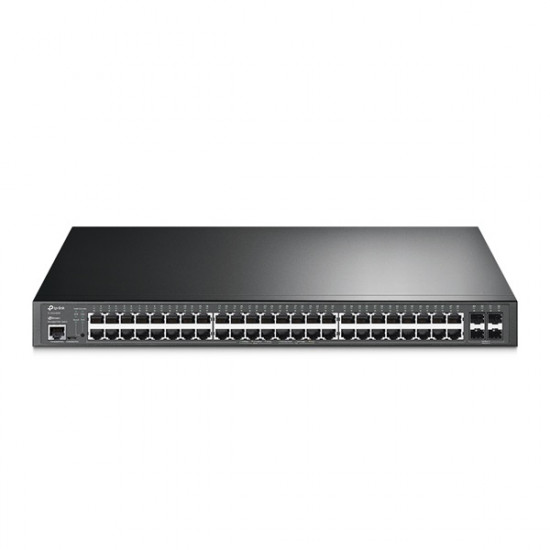 TP-Link TL-SG3452X JetStream 48xGbE LAN 4x10GbE SFP+ port L2+ menedzselhető switch TP-Link TL-SG3452X JetStream 48xGbE LAN 4x10GbE SFP+ port L2+ menedzselhető switch