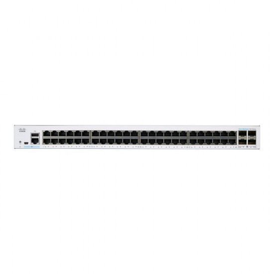 Cisco CBS250-48T-4G 48x GbE LAN 4x SFP port L3 menedzselhető switch