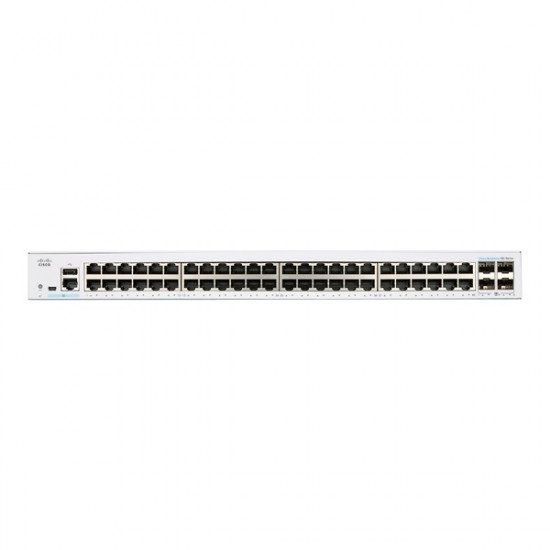 Cisco CBS250-48T-4X 48x GbE LAN 4x SFP+ port L3 menedzselhető switch
