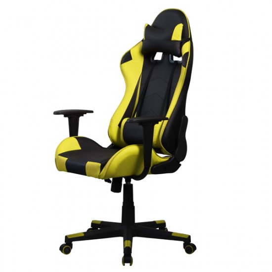 IRIS GCH201BC gaming szék fekete-sárga IRIS GCH201BC gaming szék fekete-sárga