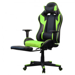 IRIS GCH204BE_FT gaming szék fekete-zöld