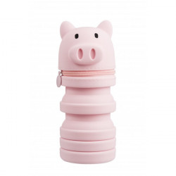 Nebulo szilikon tolltartó malac mintájú (TT-SZ-101)