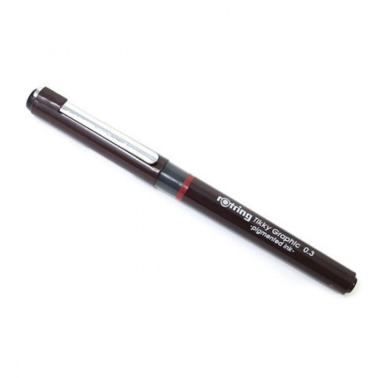 Rotring Tikky Graphic 0,3mm bordó BL tűfilc (NRR1904753)