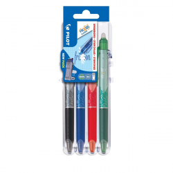 Pilot Frixion Set2Go Clicker 4db/csomag tollkészlet + tolltartó (BLRT-FR5-S2G-BLRG)