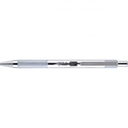 Zebra F-301A ezüst golyóstoll (26343)