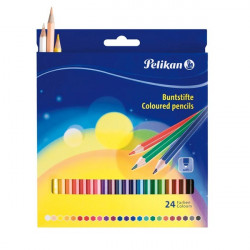 Pelikan lakkozott 24db-os vegyes színű színes ceruza (00724013)