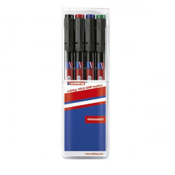 Edding 140 S OHP 4db-os 0,3mm vegyes színű permanent marker (7070017000)