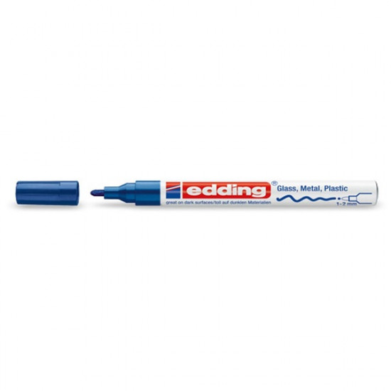 Edding 751 1-2mm kék lakkmarker (7580097003)