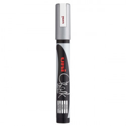 Uni Chalk marker PWE-5M ezüst folyékony kréta (2UPWE5ME)