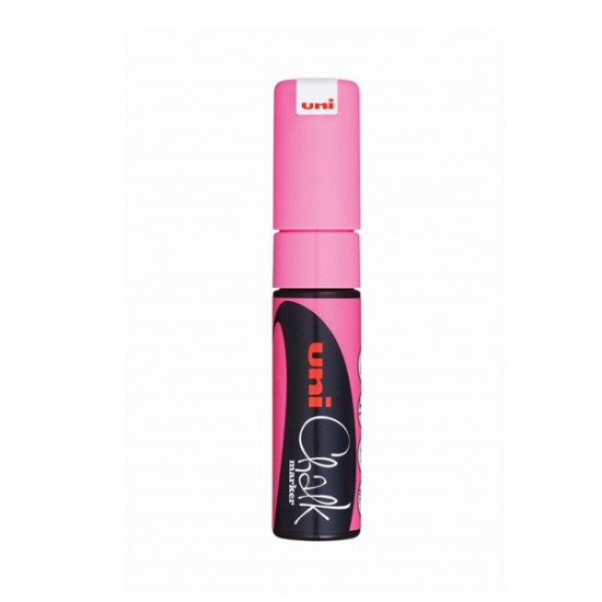 Uni Chalk PWE-8K fluor pink folyékony kréta (2UPWE8KFLR)