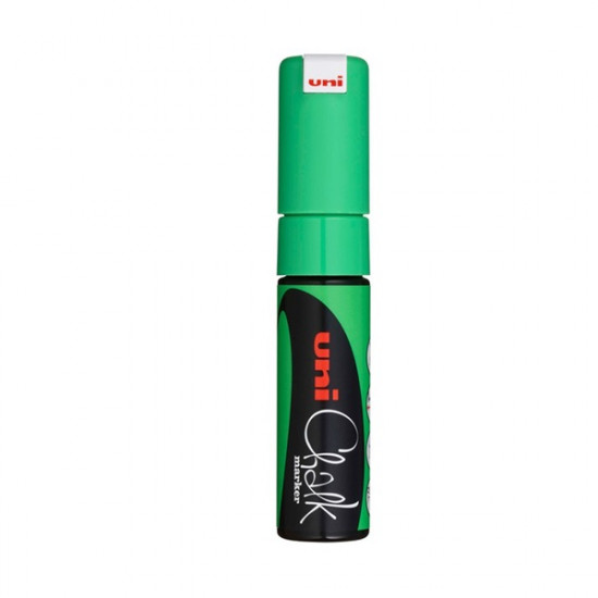Uni Chalk PWE-8K fluor zöld folyékony kréta (2UPWE8KFLZ)